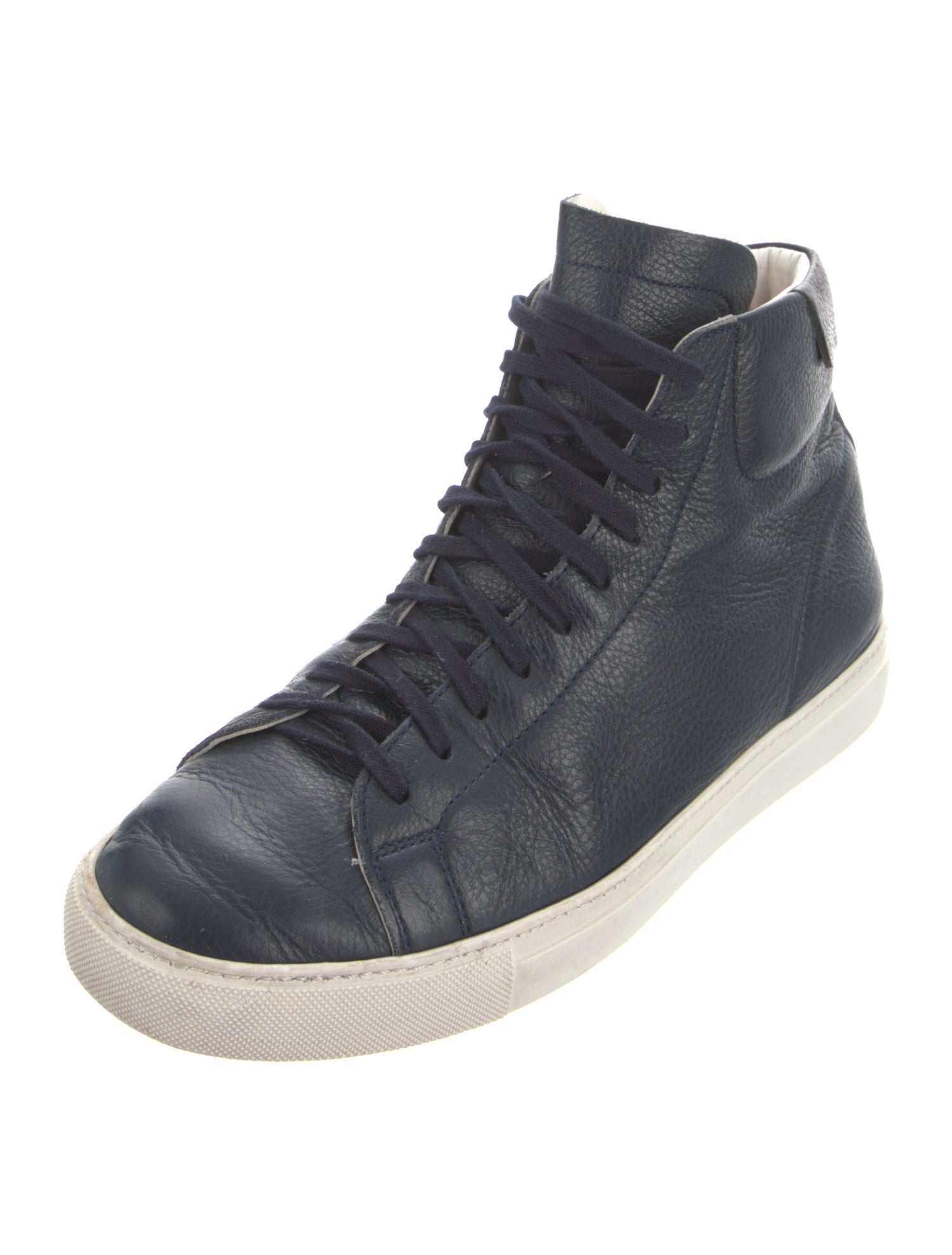 Closed Leather Sneakers