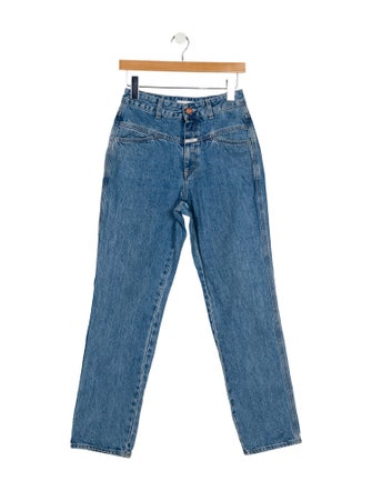 Closed Mid-Rise Straight Leg Jeans
