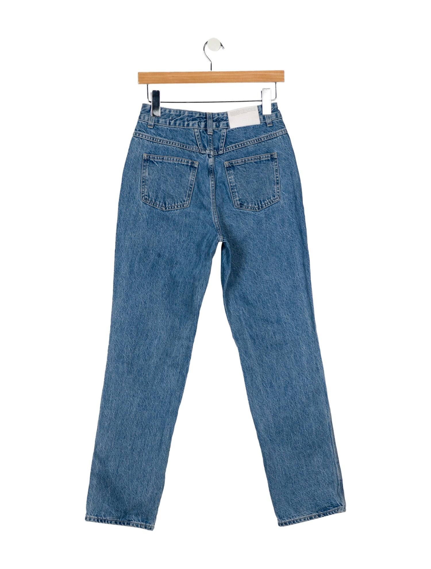 Closed Mid-Rise Straight Leg Jeans