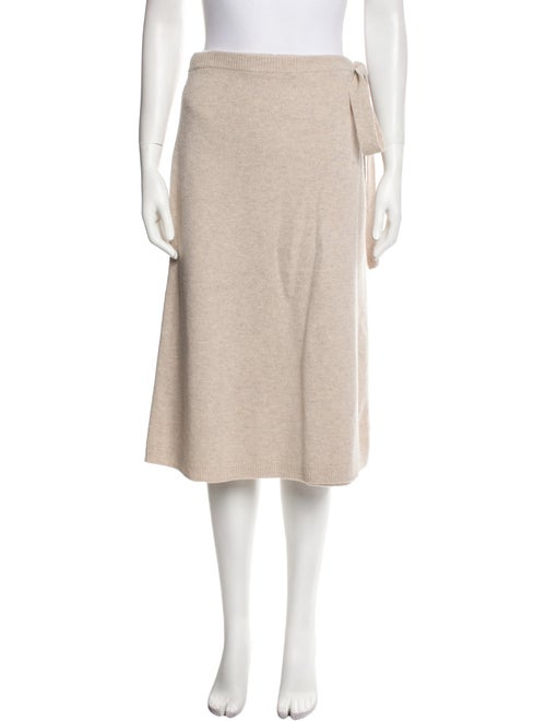 Closed Wool Midi Length Skirt