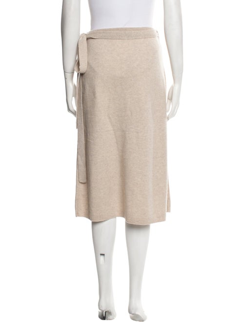 Closed Wool Midi Length Skirt