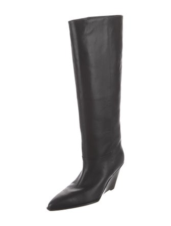 Closed Leather Boots