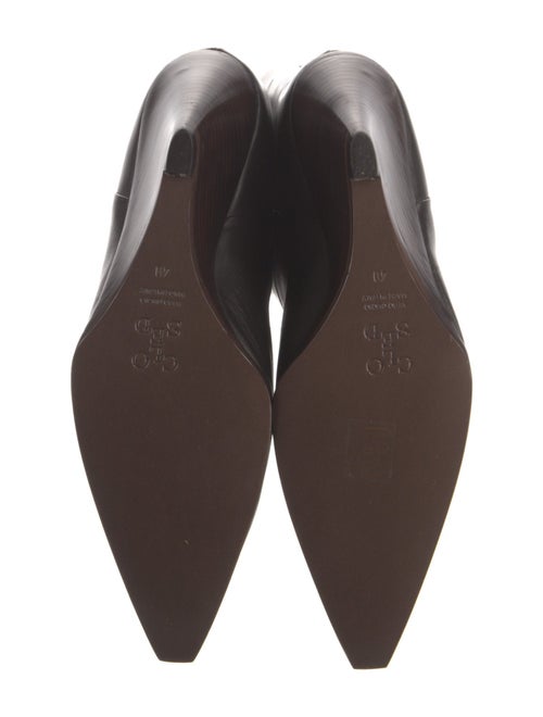 Closed Leather Boots