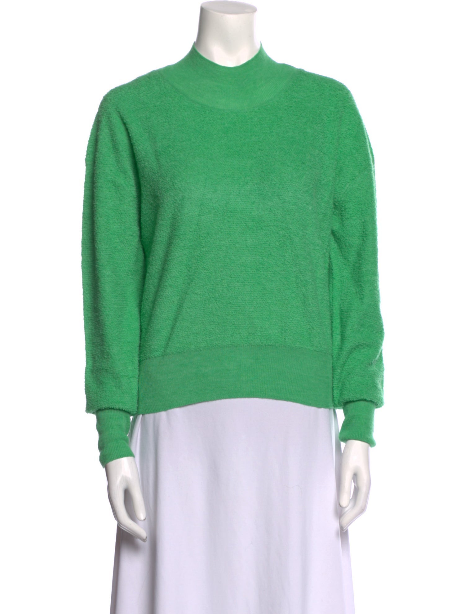 Closed Mock Neck Sweater