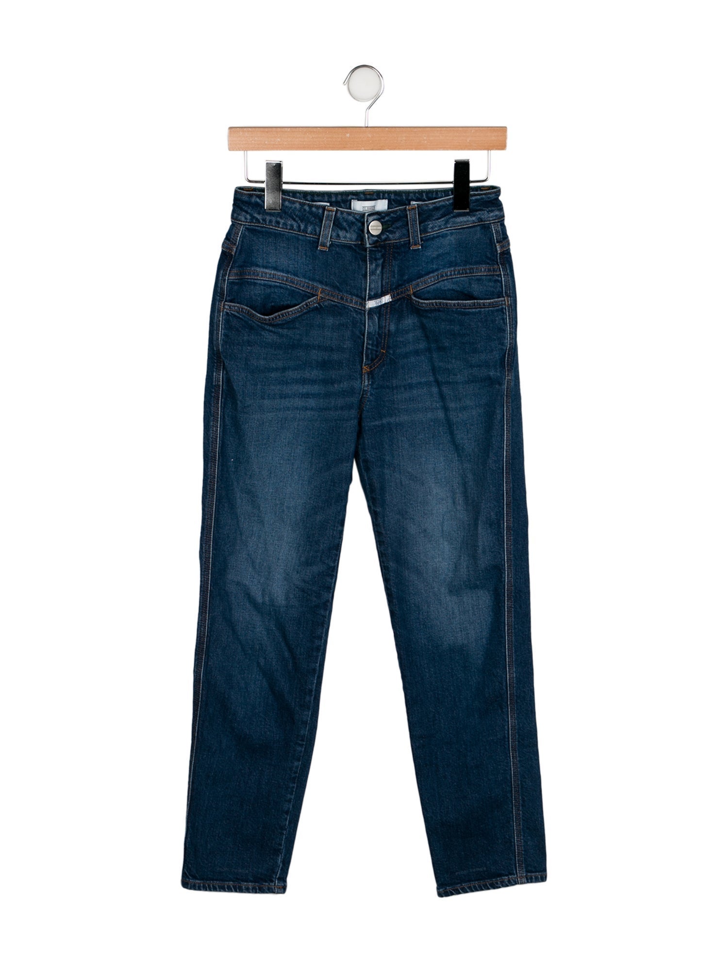 Closed Mid-Rise Straight Leg Jeans