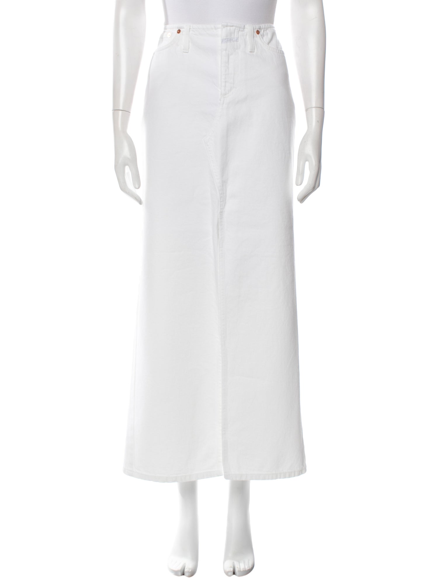 Closed Midi Length Skirt