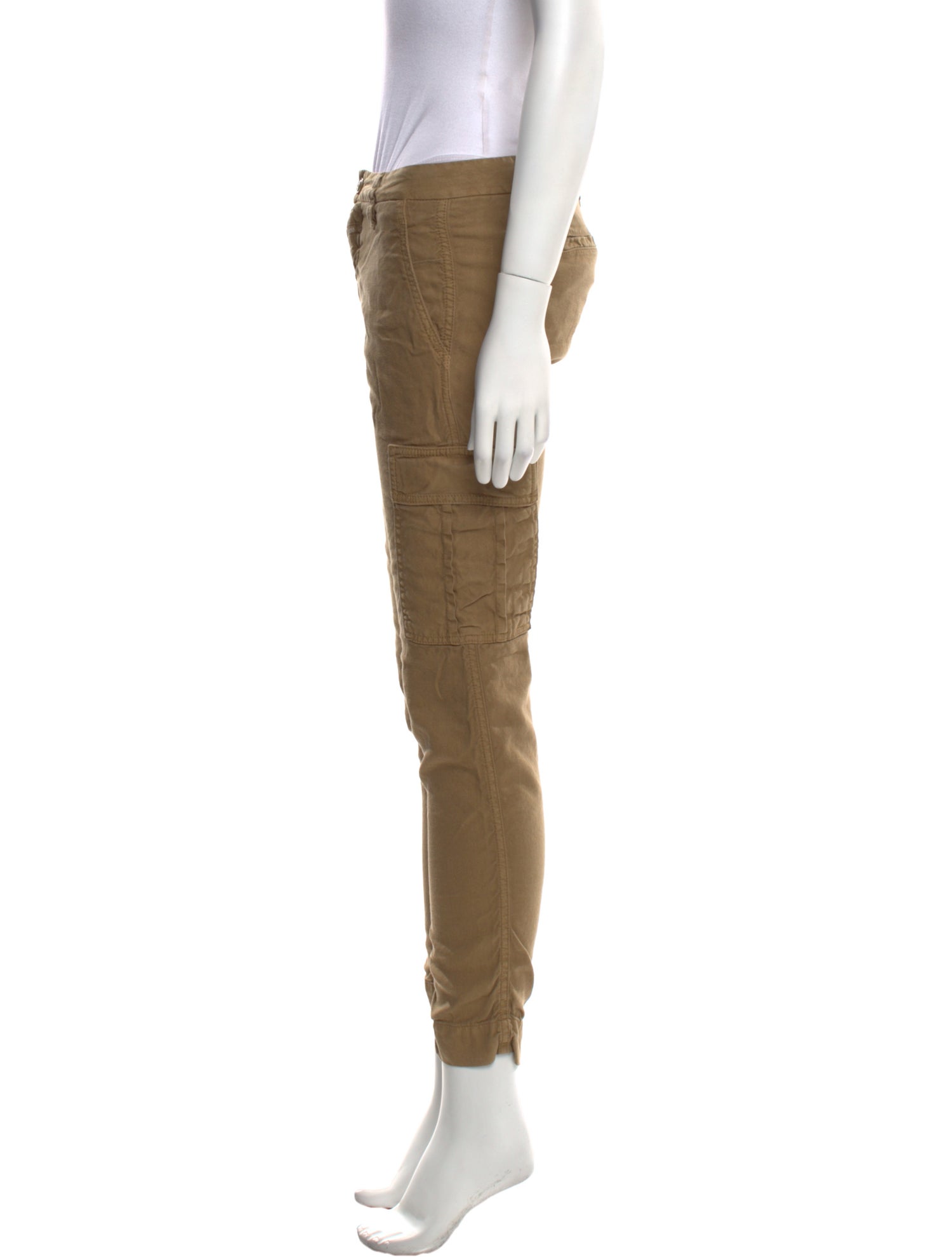 Closed Linen Skinny Leg Pants