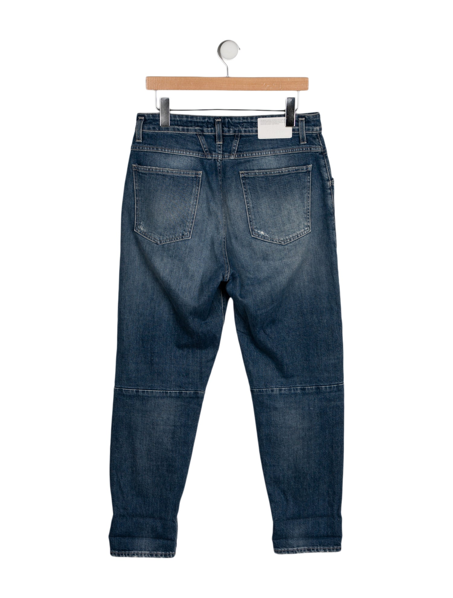 Closed High-Rise Straight Leg Jeans