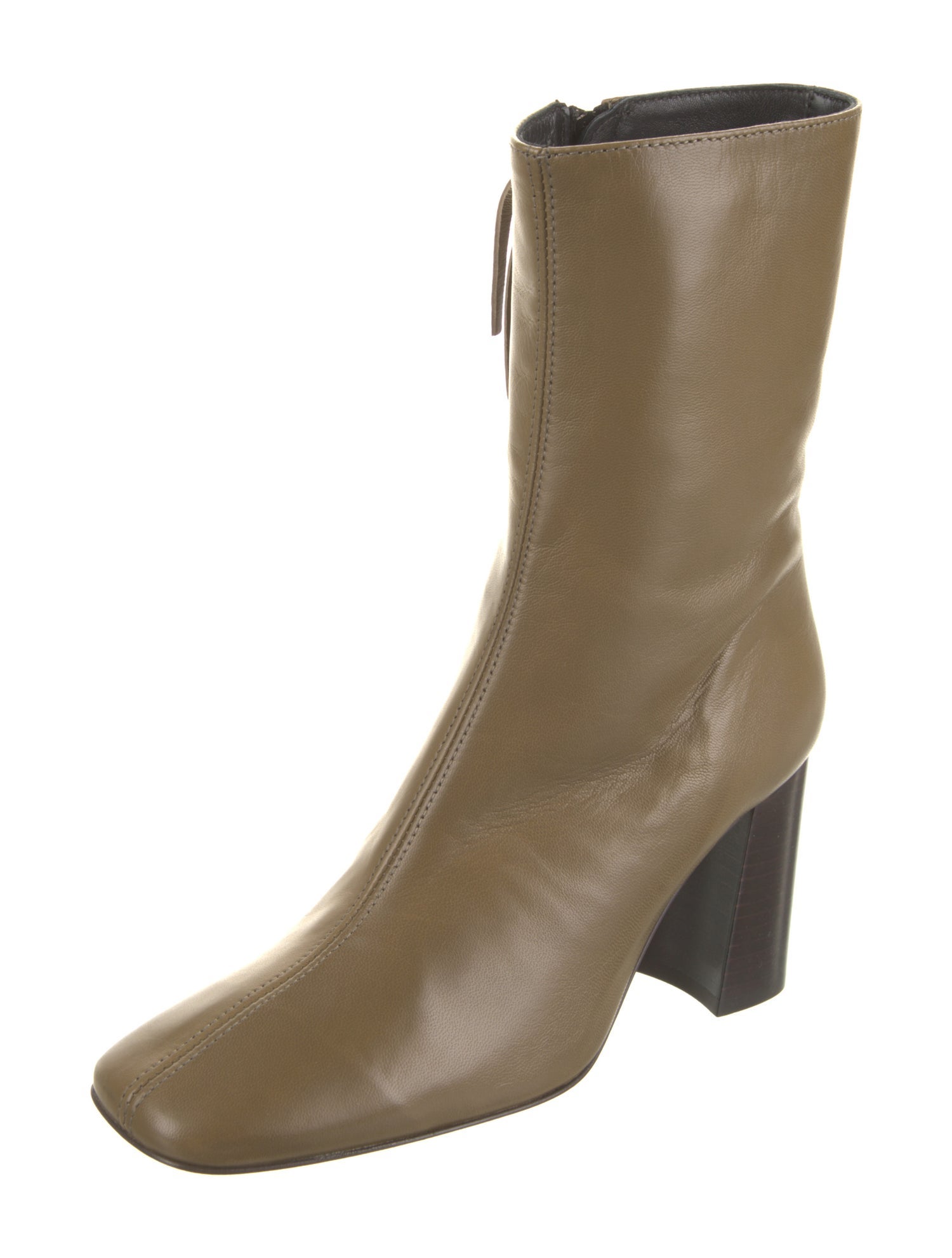 Closed Leather Boots