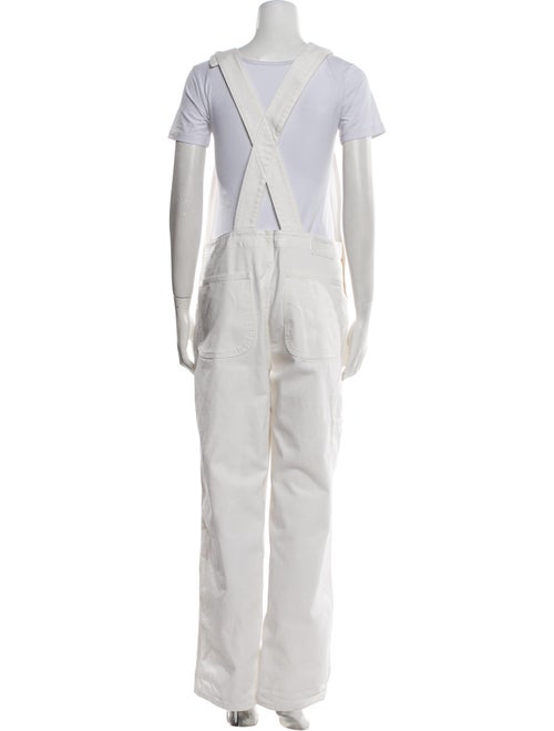 Closed Square Neckline Jumpsuit