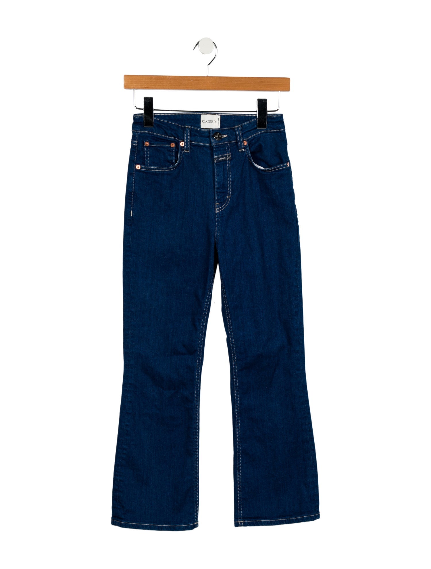 Closed Mid-Rise Wide Leg Jeans