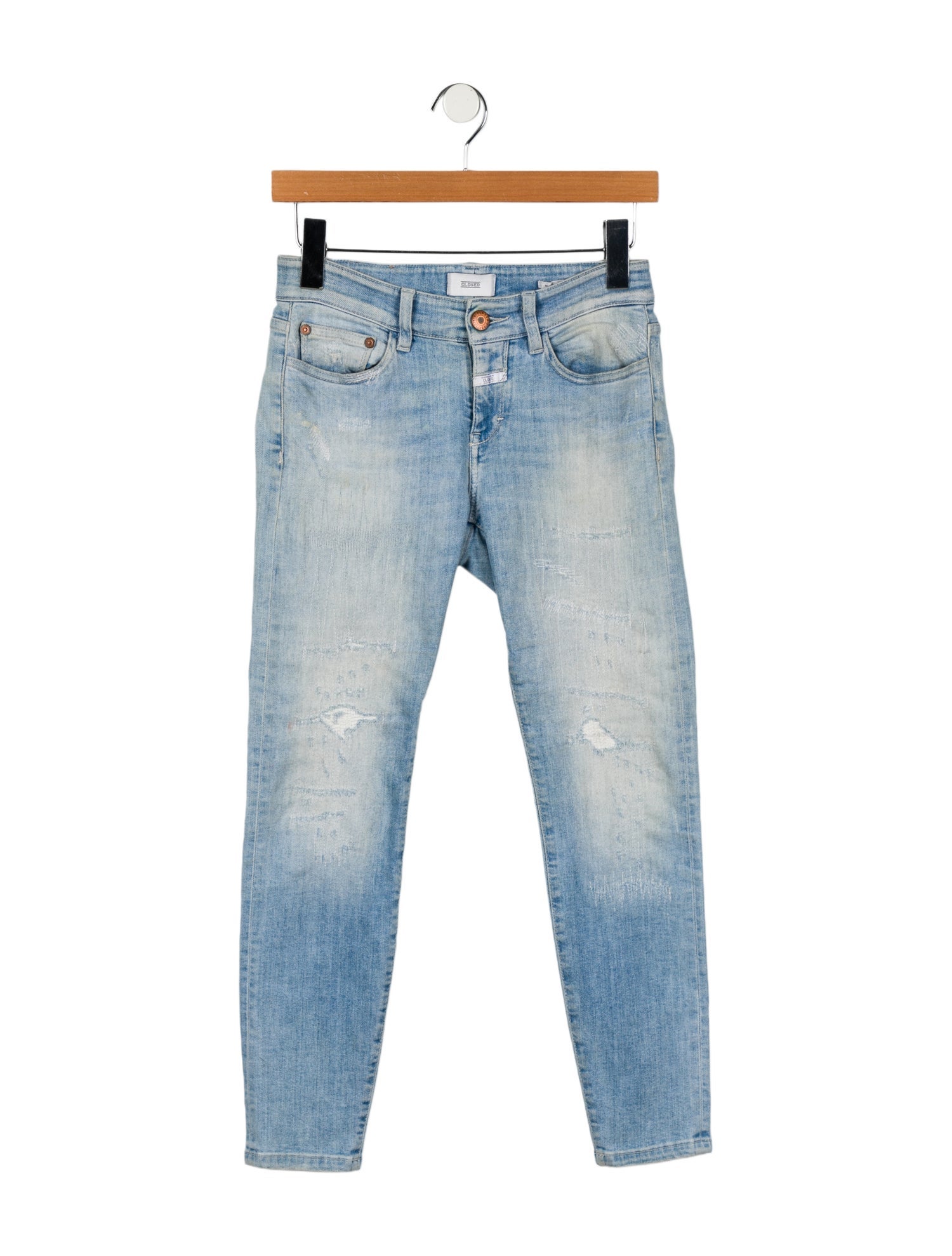 Closed Mid-Rise Skinny Leg Jeans