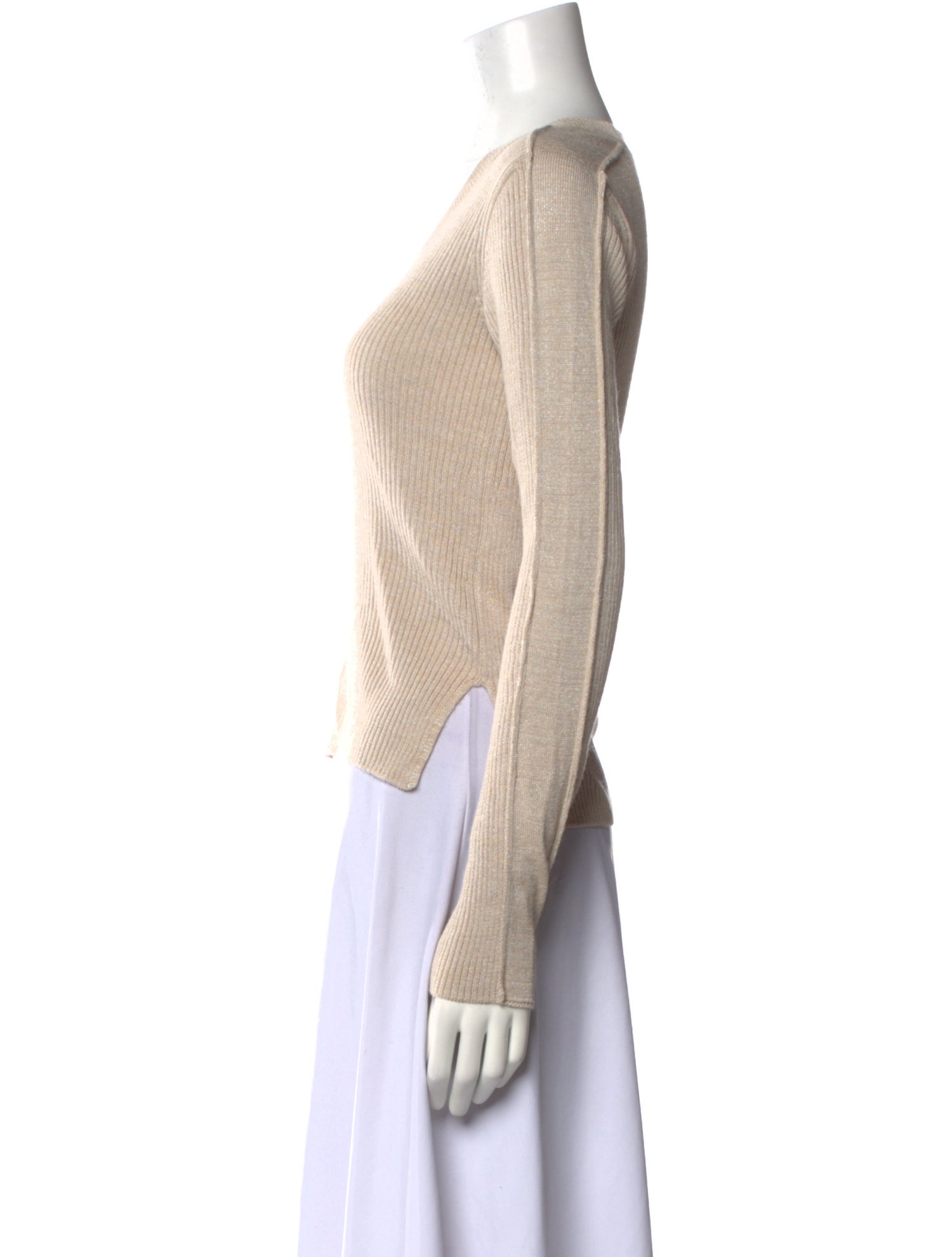 Closed Scoop Neck Sweater