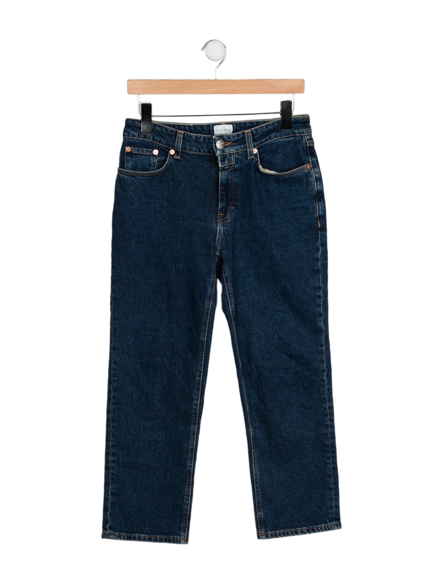 Closed Mid-Rise Straight Leg Jeans