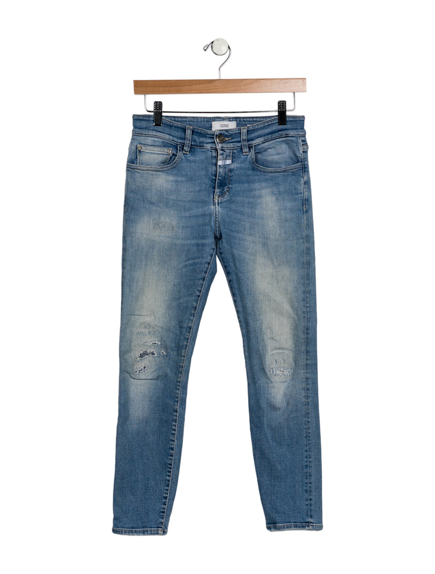 Closed Mid-Rise Straight Leg Jeans