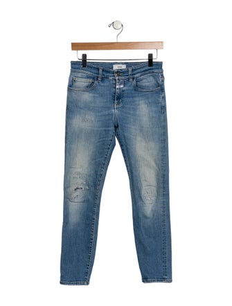 Closed Mid-Rise Straight Leg Jeans
