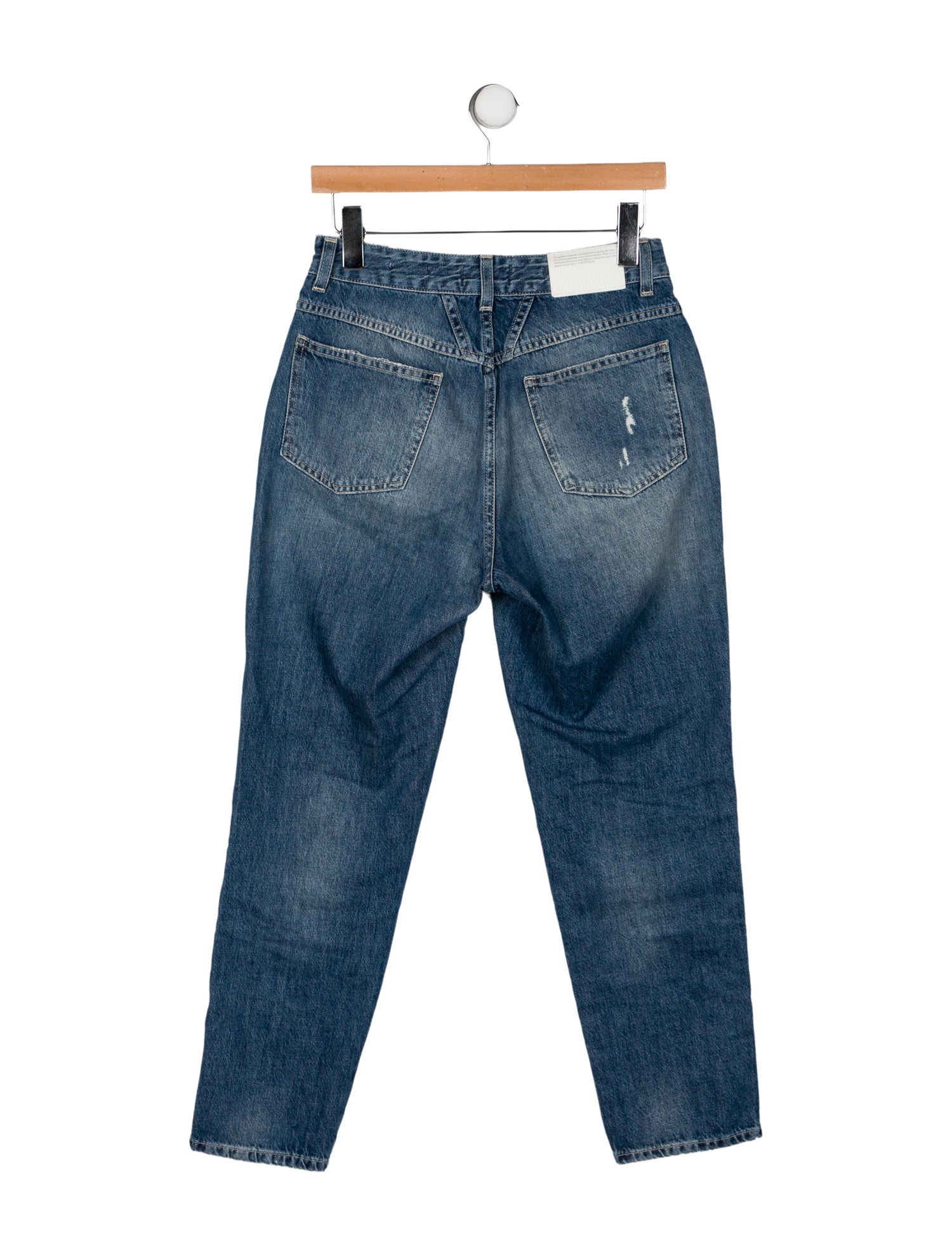 Closed High-Rise Straight Leg Jeans