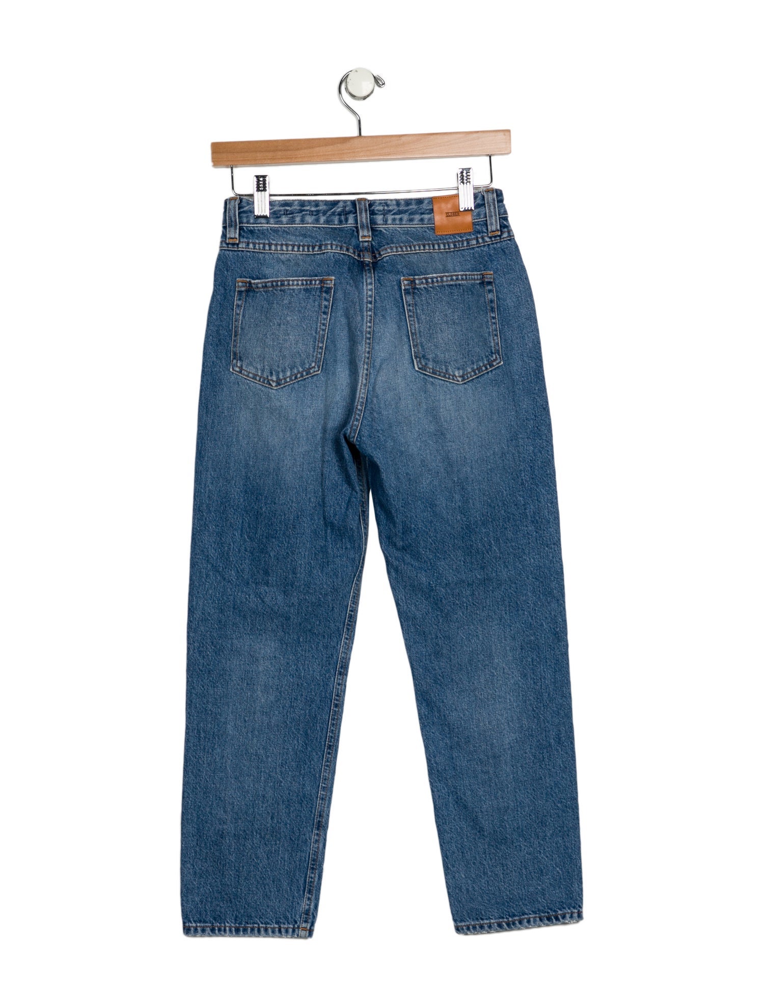 Closed Mid-Rise Straight Leg Jeans