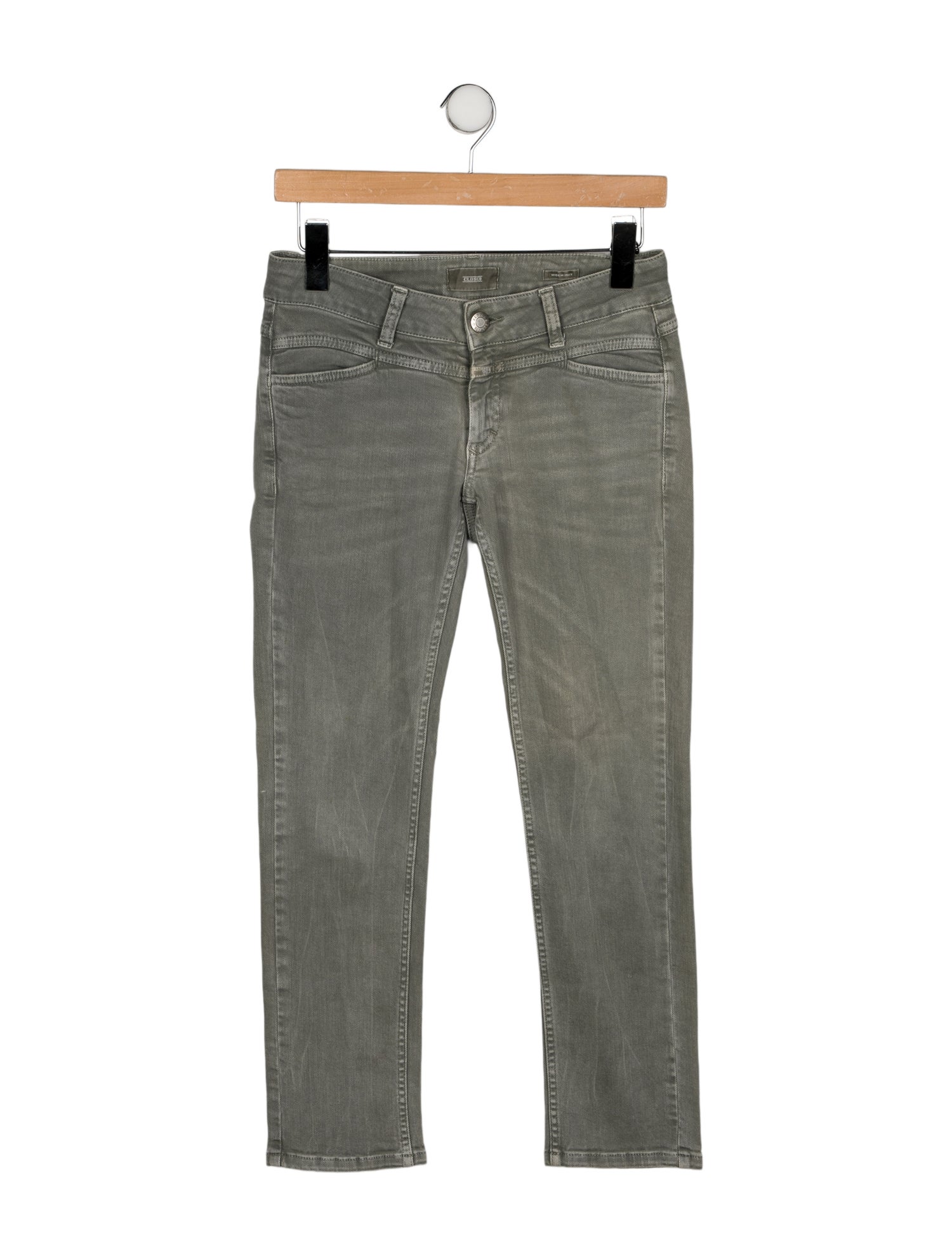 Closed Low-Rise Straight Leg Jeans