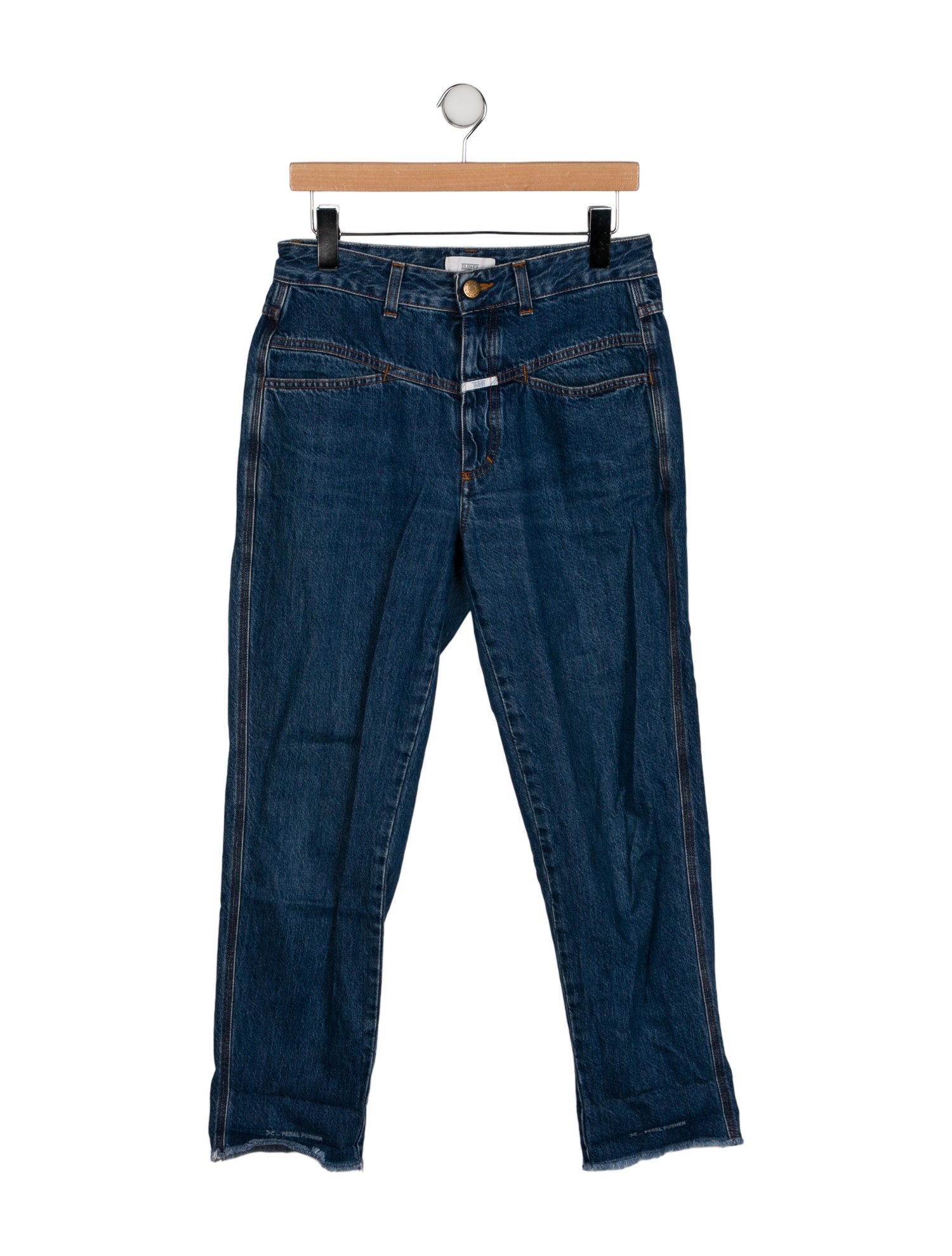 Closed Mid-Rise Straight Leg Jeans