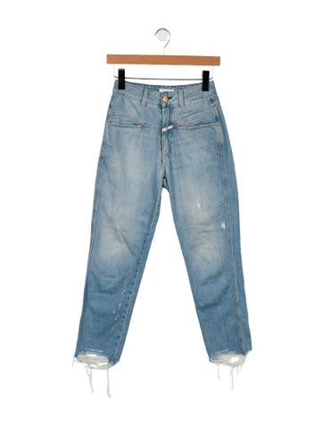 Closed Jeans Mid-Rise Straight Leg XS