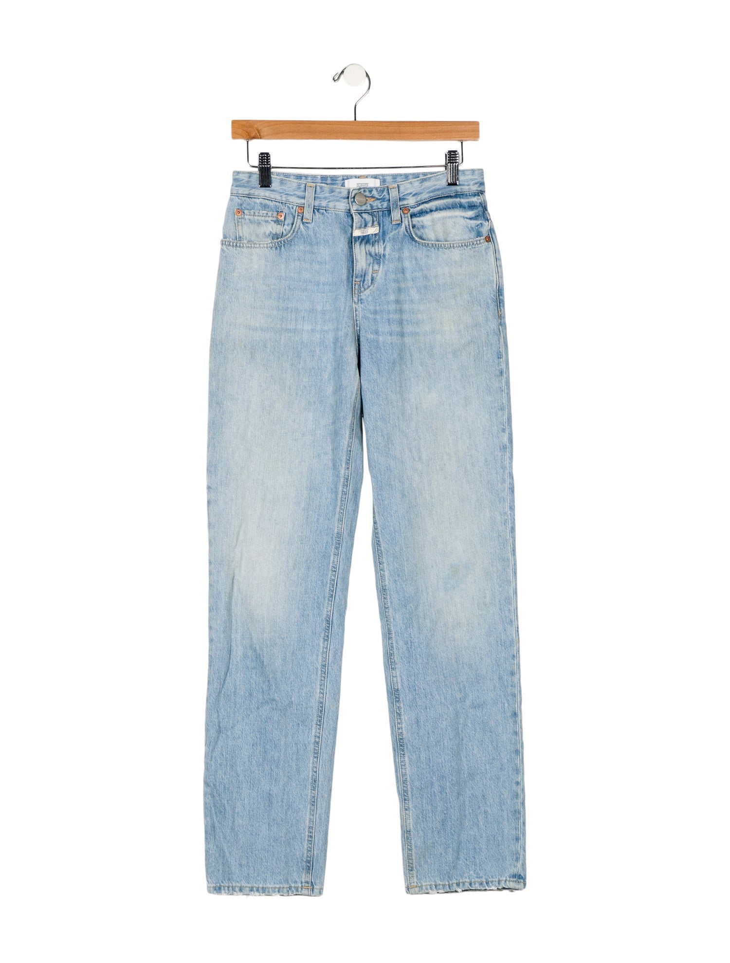 Closed Mid-Rise Straight Leg Jeans