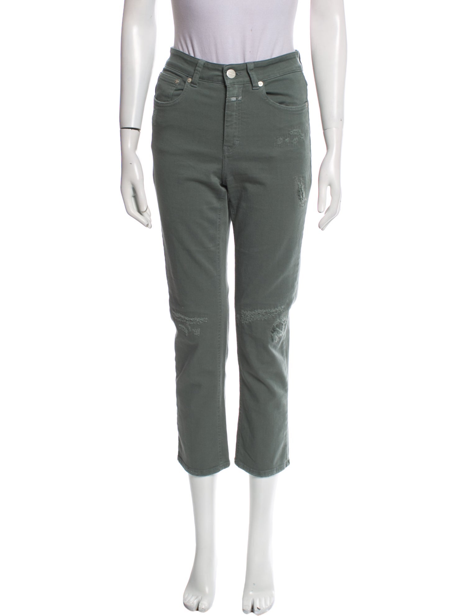 Closed Straight Leg Pants