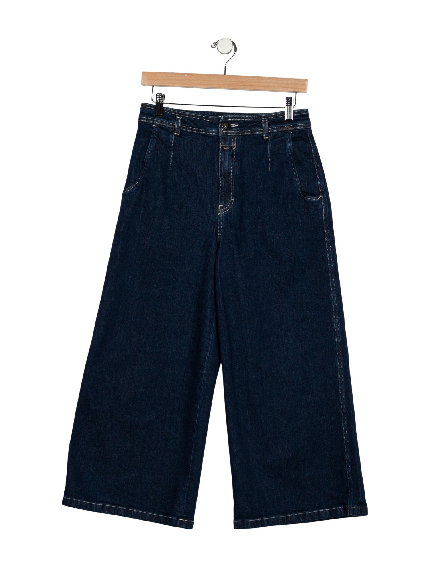 Closed Mid-Rise Wide Leg Jeans