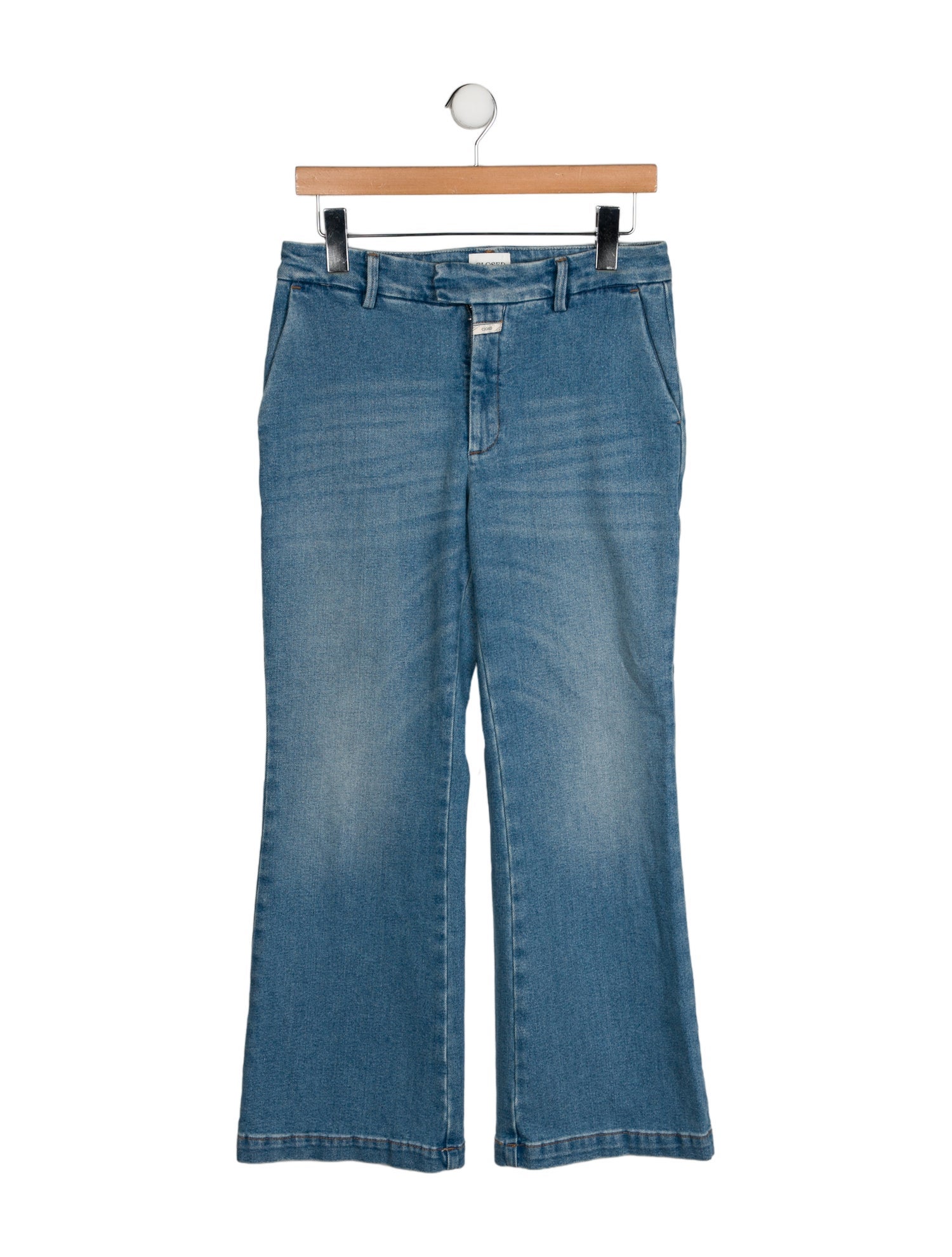 Closed Mid-Rise Wide Leg Jeans
