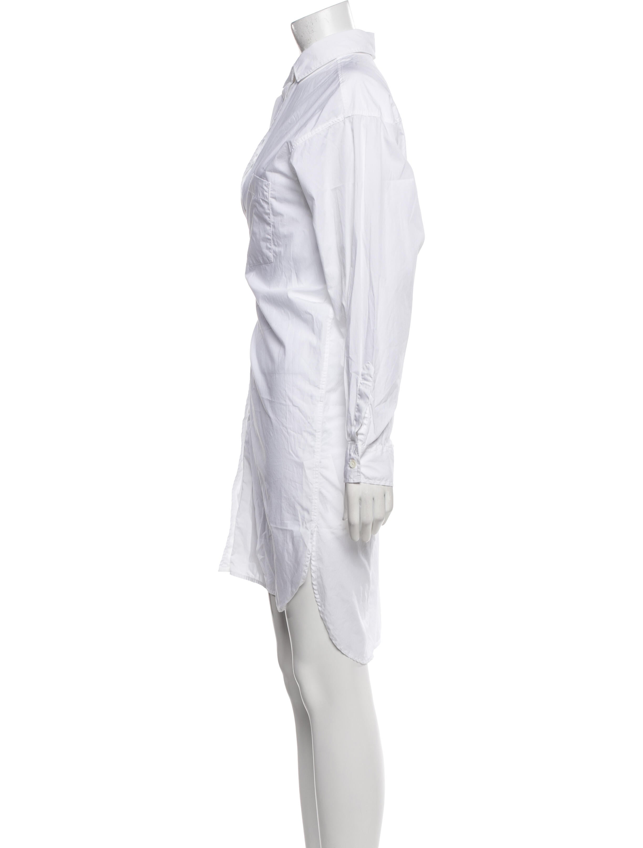 Closed Knee-Length Dress