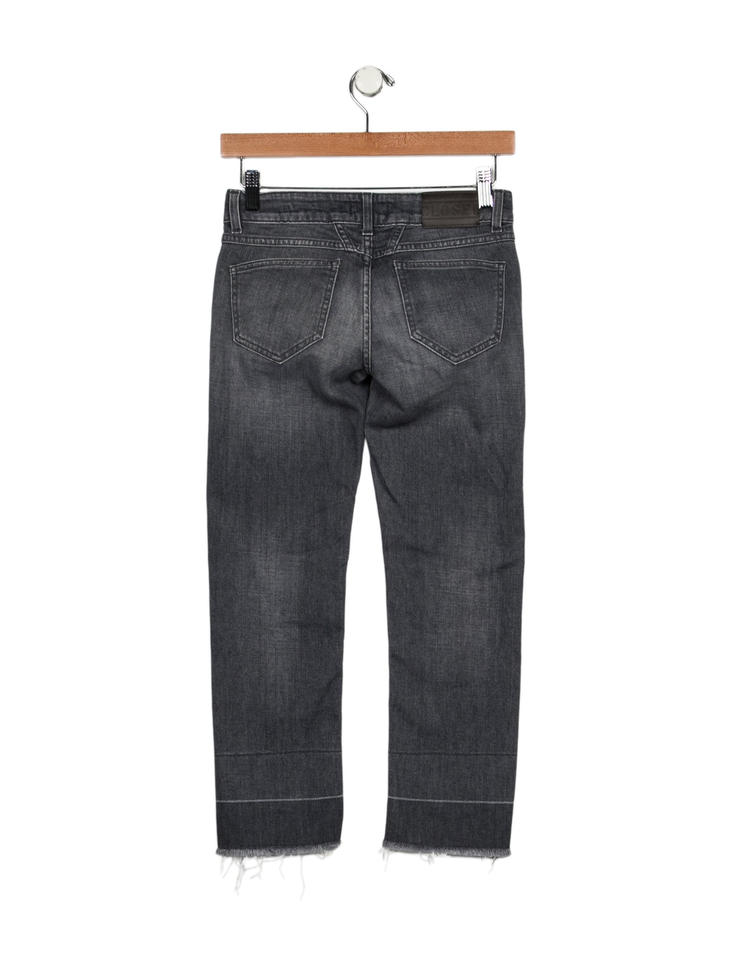 Closed Low-Rise Straight Leg Jeans