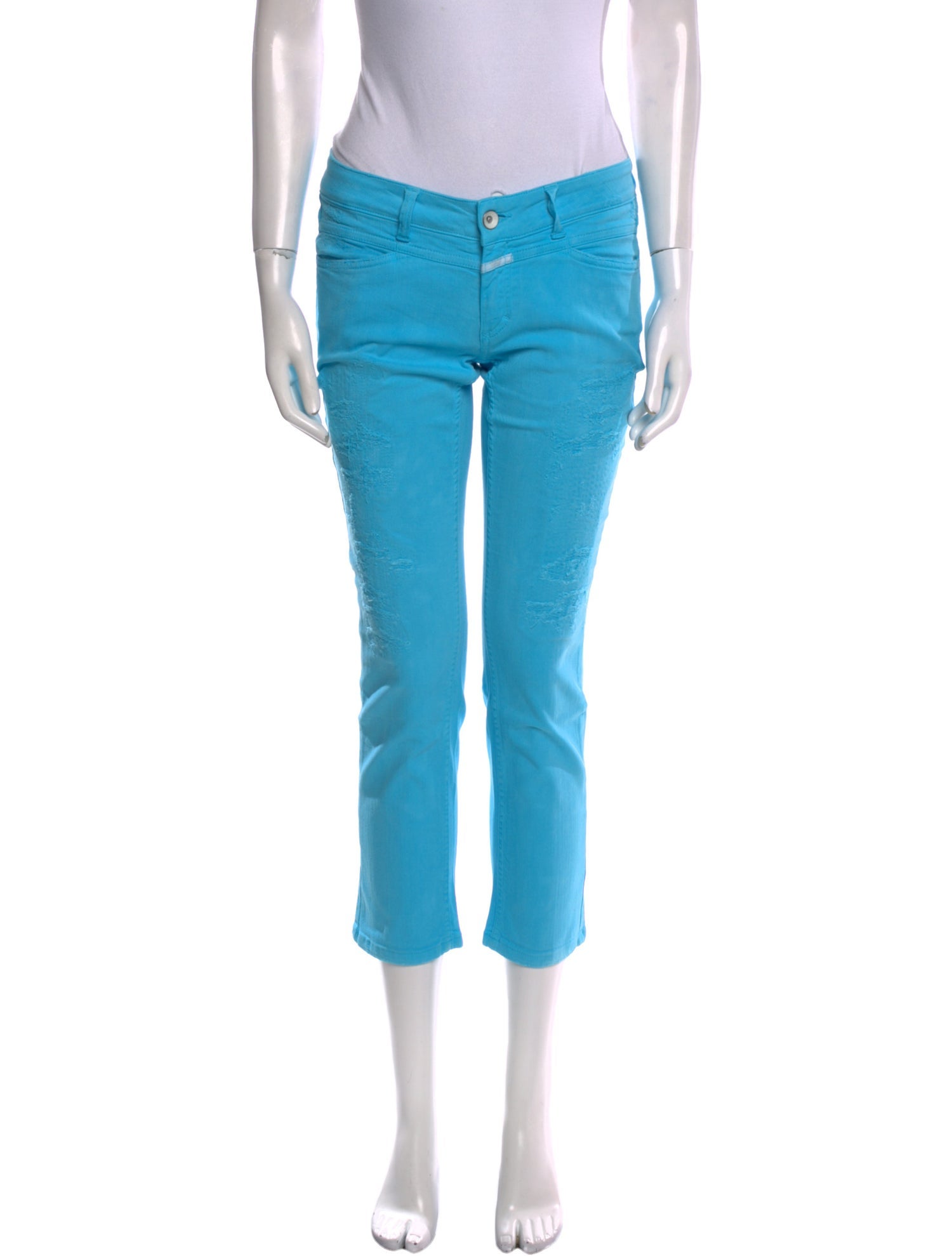 Closed Straight Leg Pants
