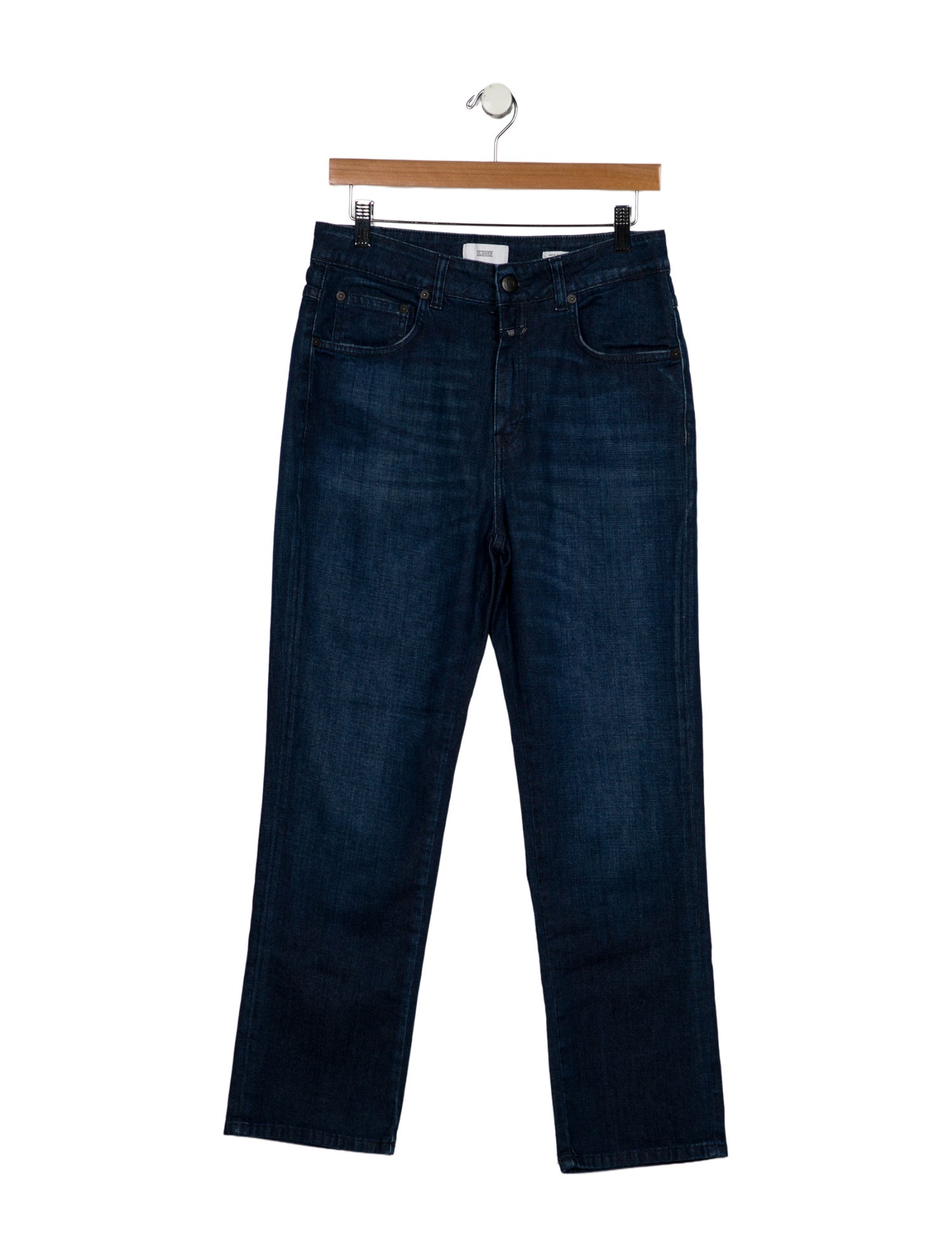 Closed High-Rise Straight Leg Jeans