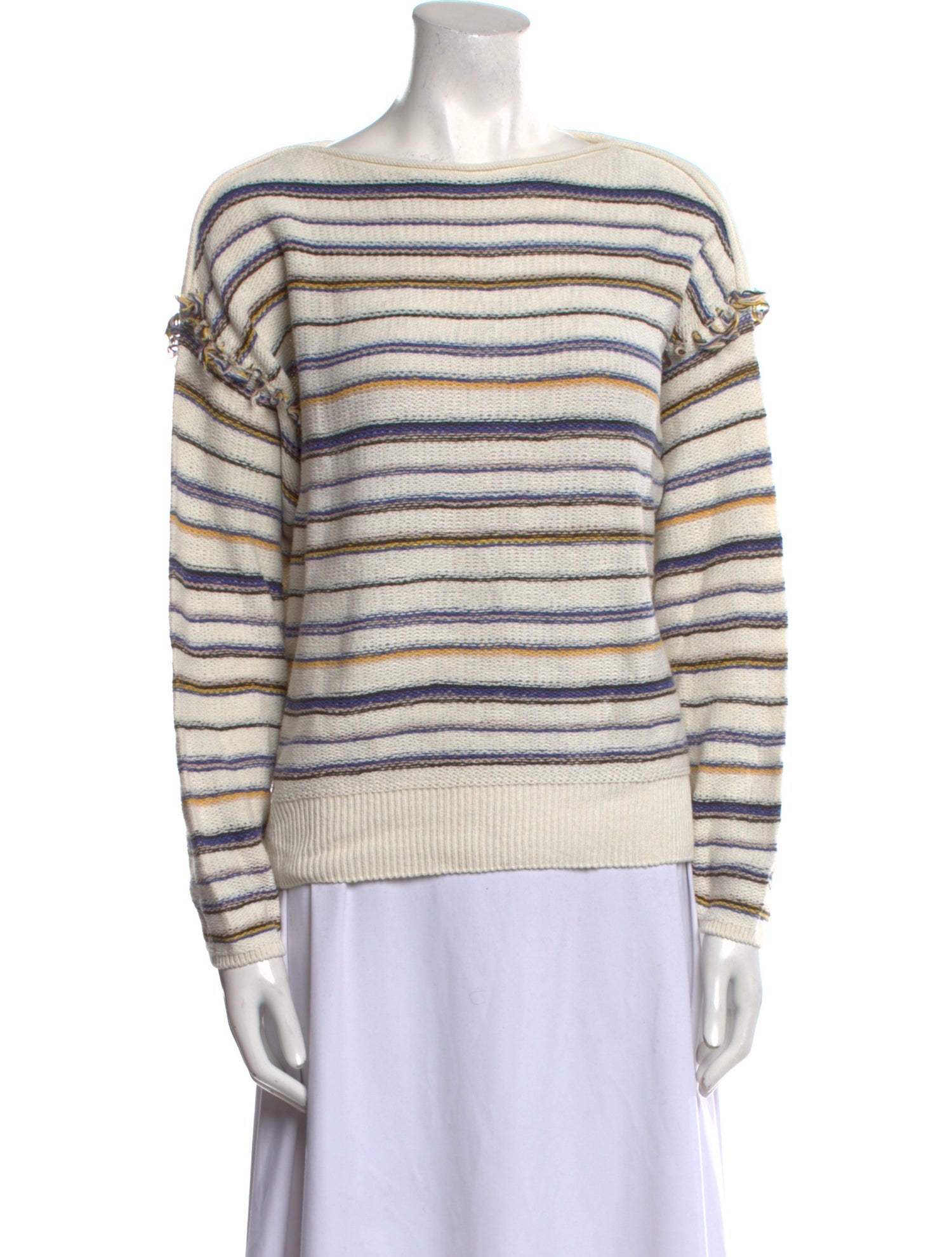 Closed Linen Striped Sweater