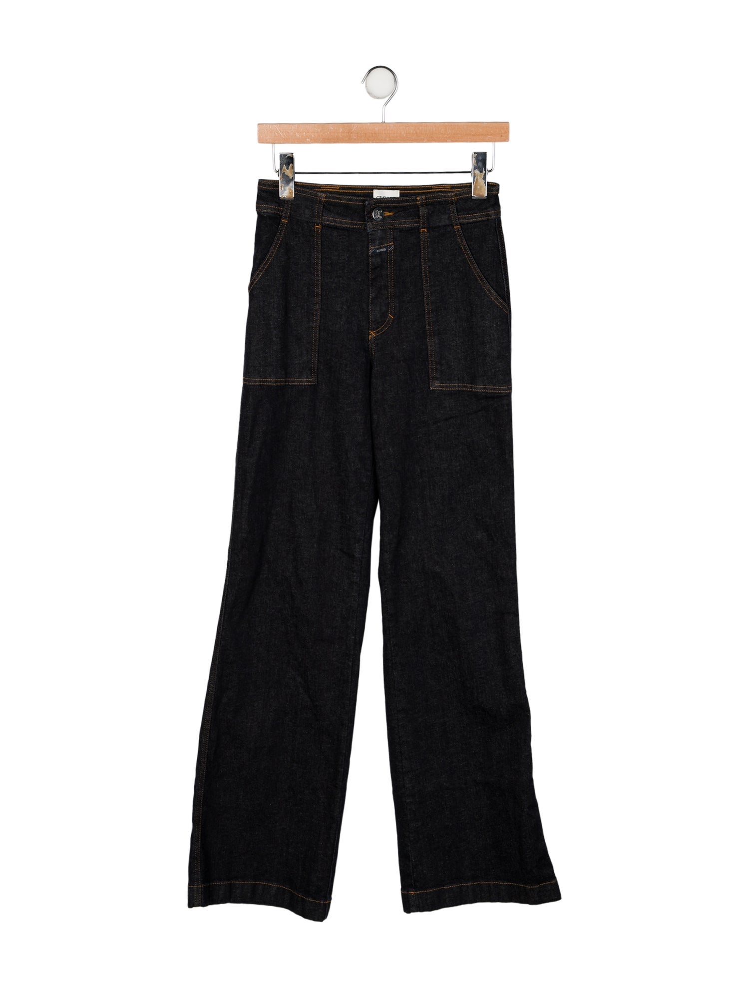 Closed High-Rise Wide Leg Jeans
