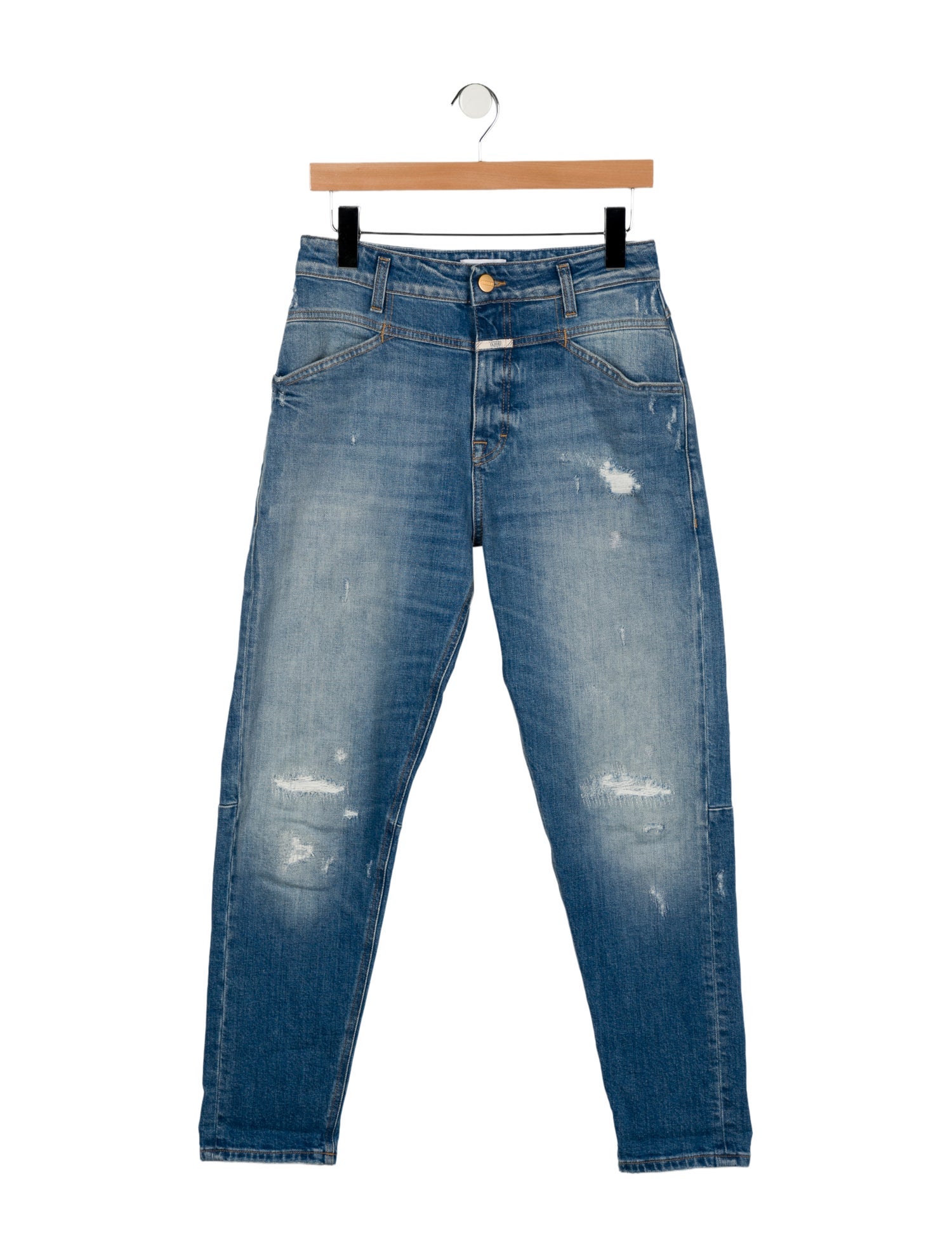 Closed High-Rise Skinny Leg Jeans