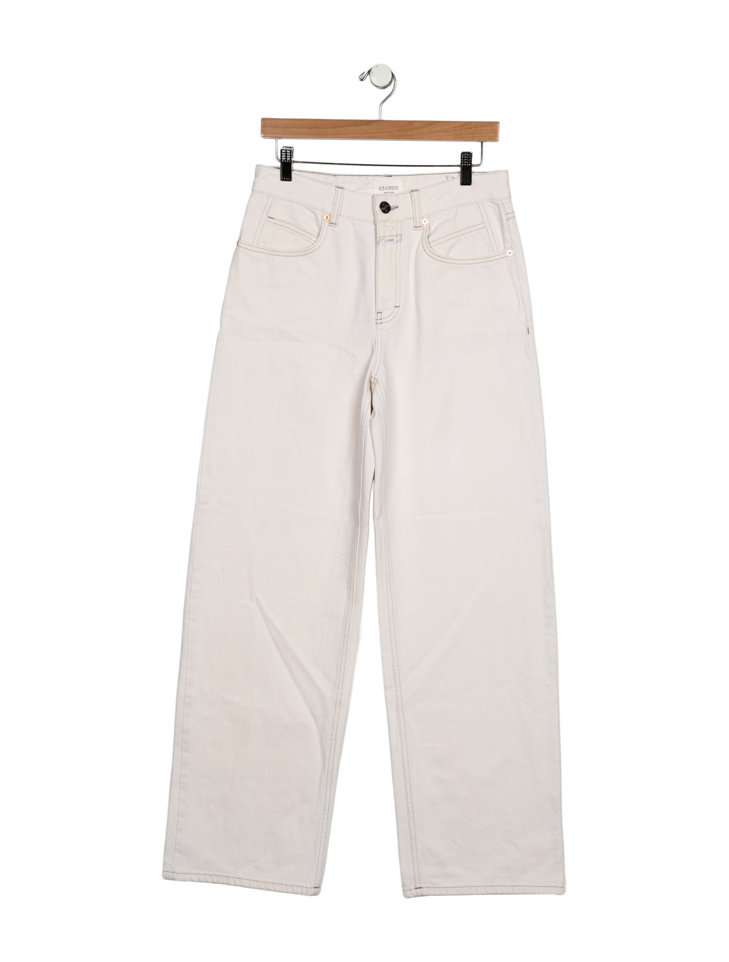 Closed High-Rise Wide Leg Jeans