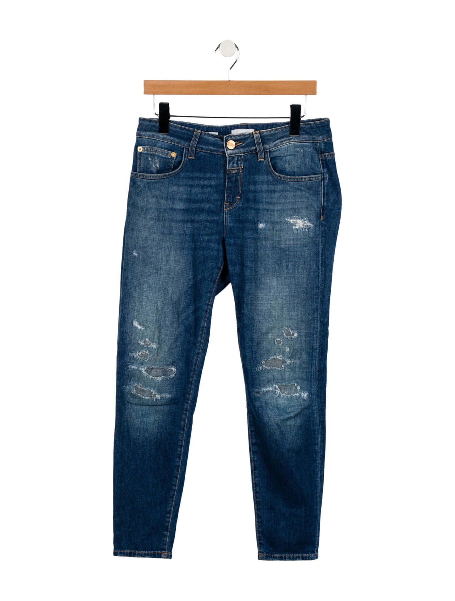 Closed Mid-Rise Skinny Leg Jeans