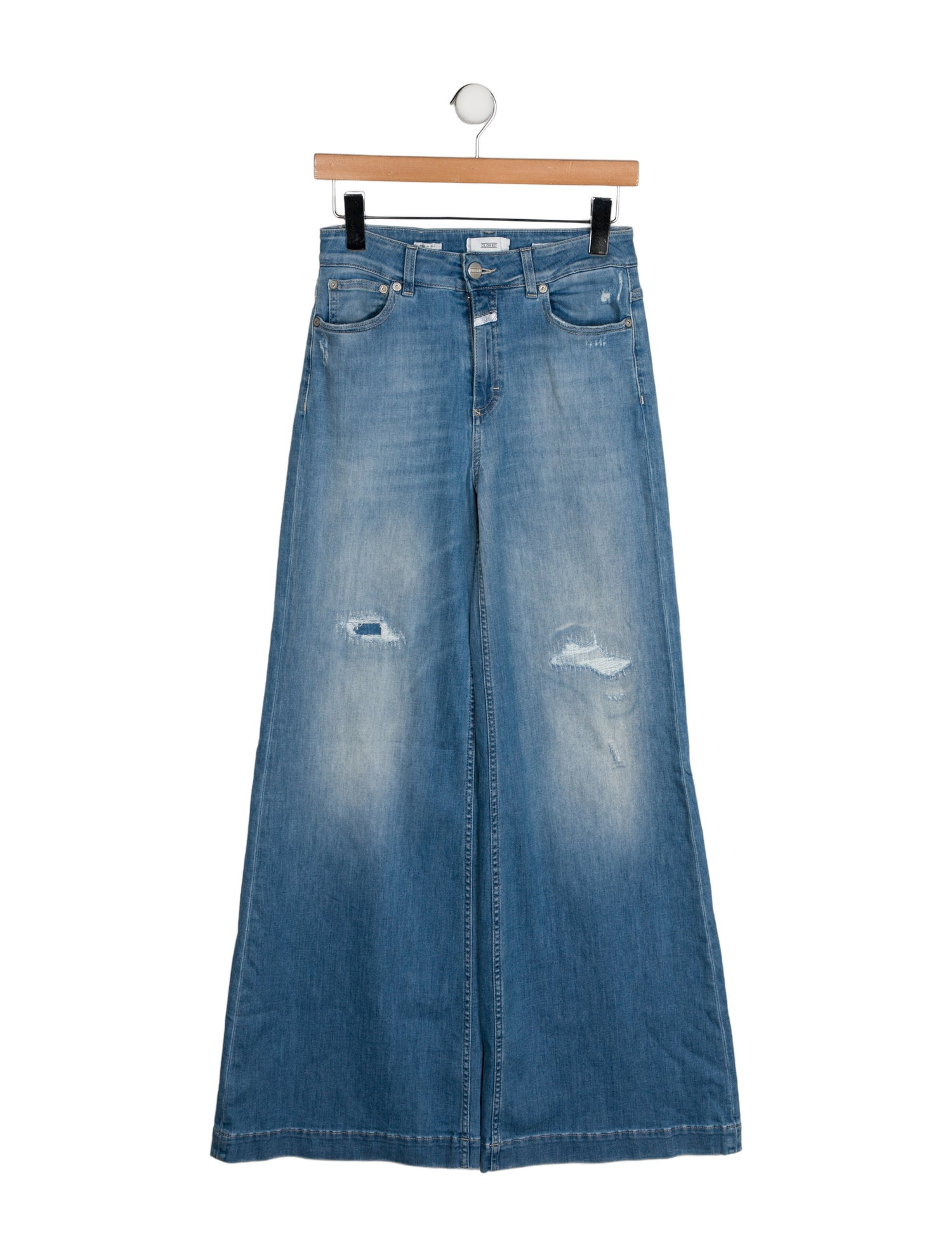 Closed Mid-Rise Wide Leg Jeans