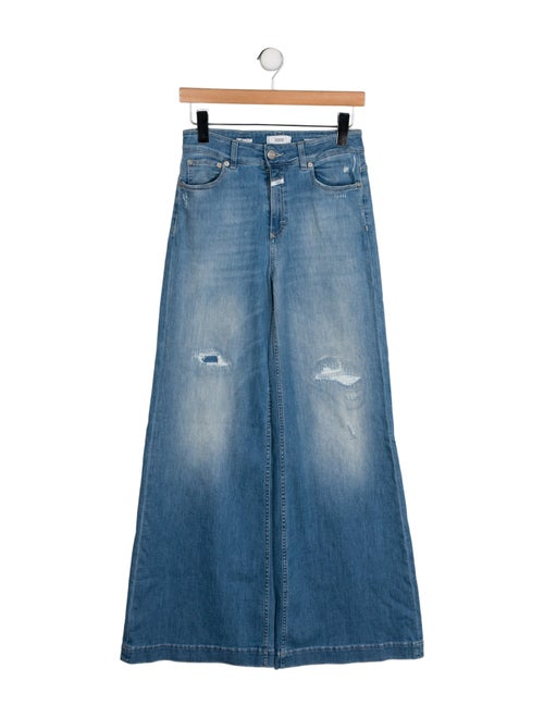 Closed Mid-Rise Wide Leg Jeans