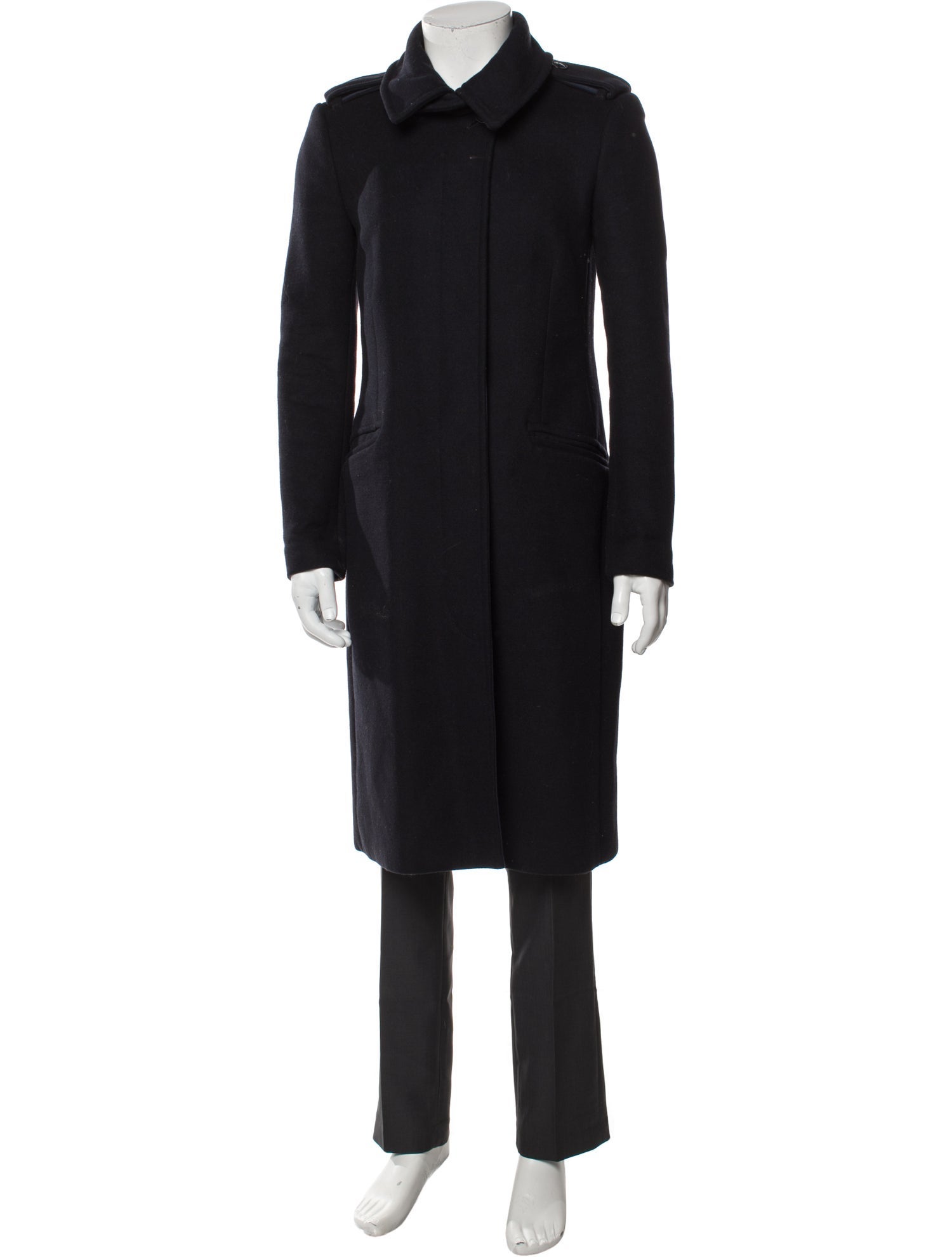 Closed Virgin Wool Overcoat