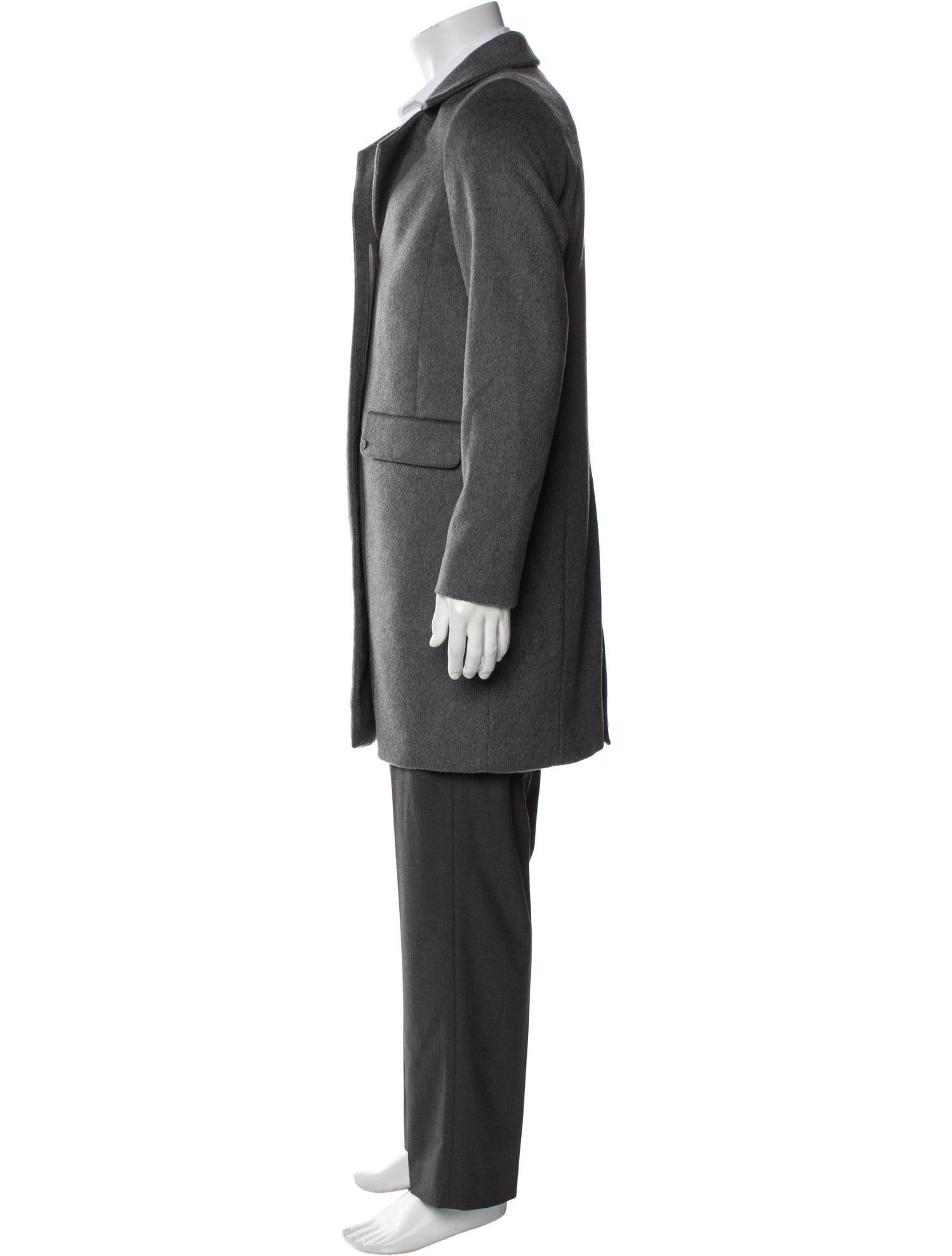 Closed Wool Overcoat