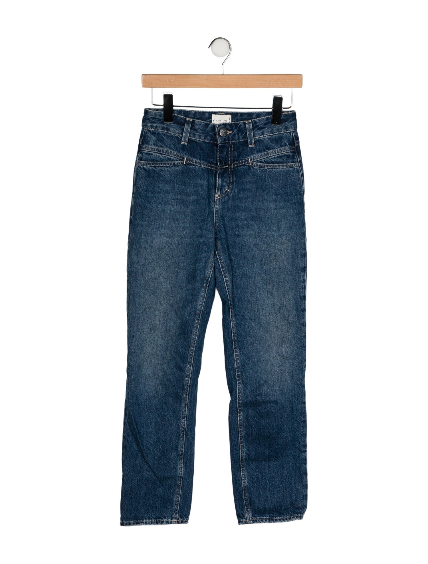 Closed Mid-Rise Straight Leg Jeans