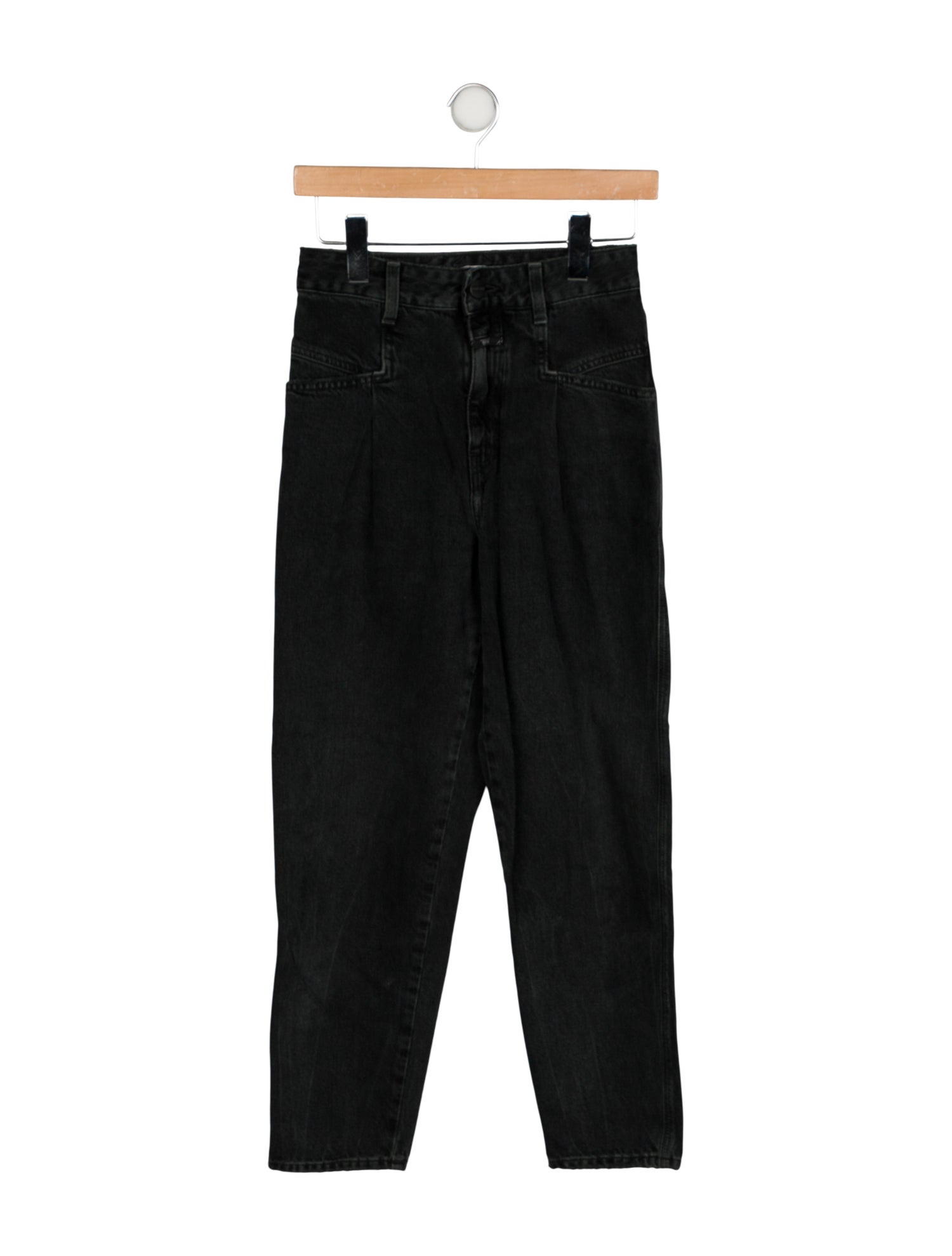 Closed High-Rise Straight Leg Jeans