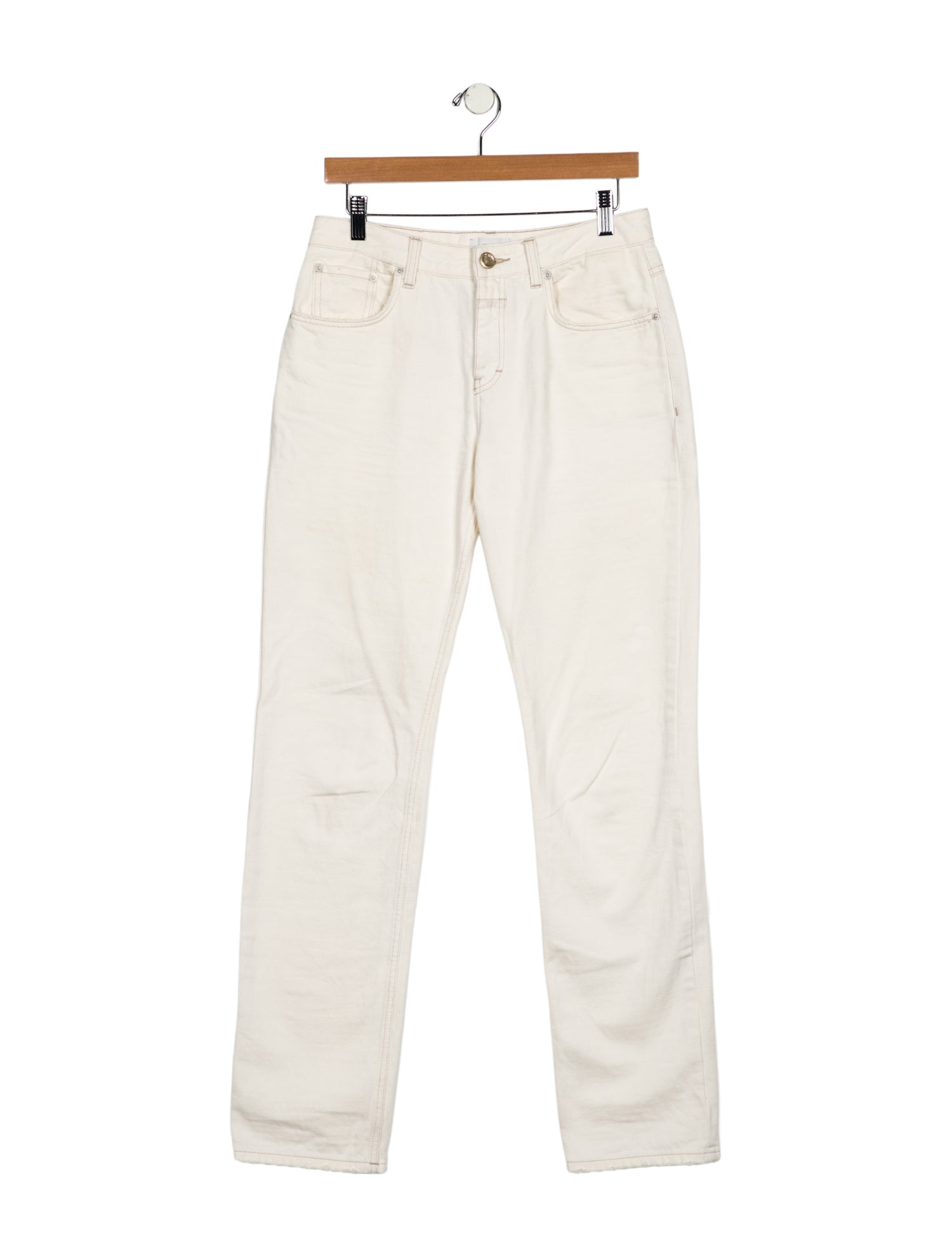 Closed Mid-Rise Straight Leg Jeans