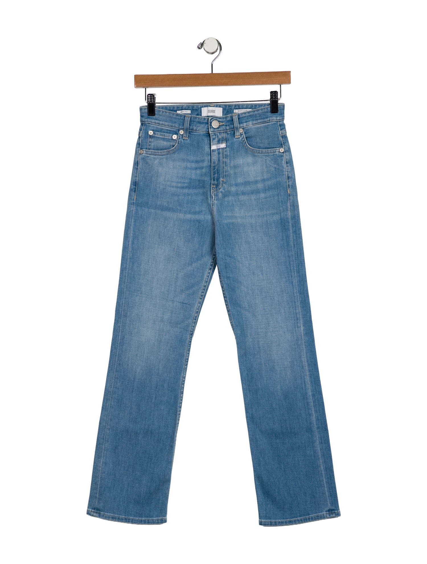 Closed Mid-Rise Straight Leg Jeans
