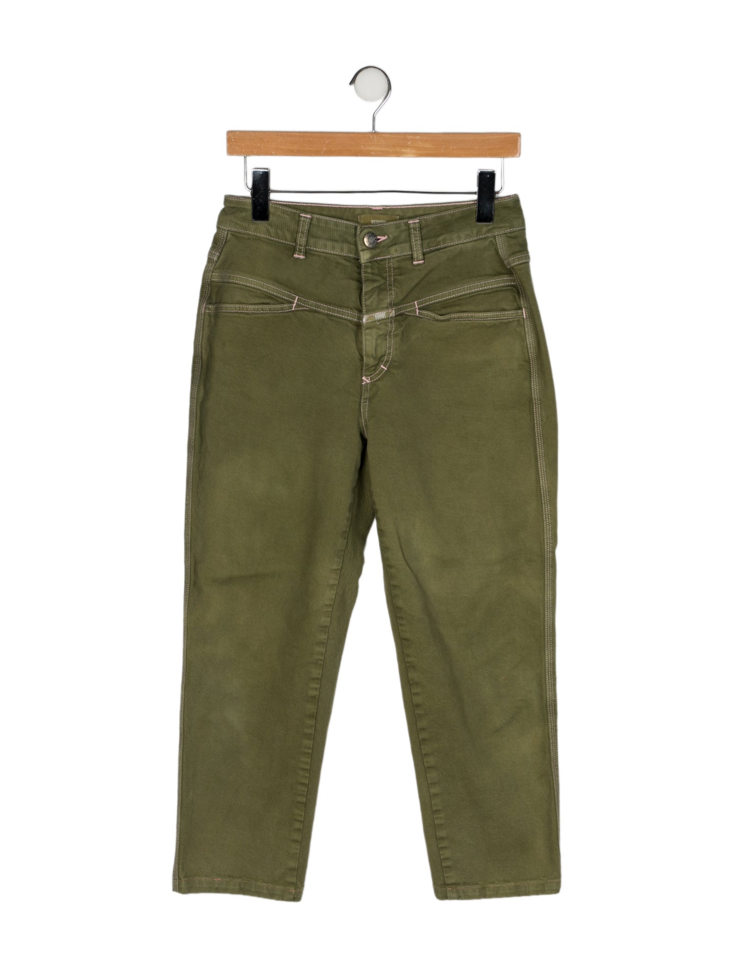 Closed Straight Leg Pants