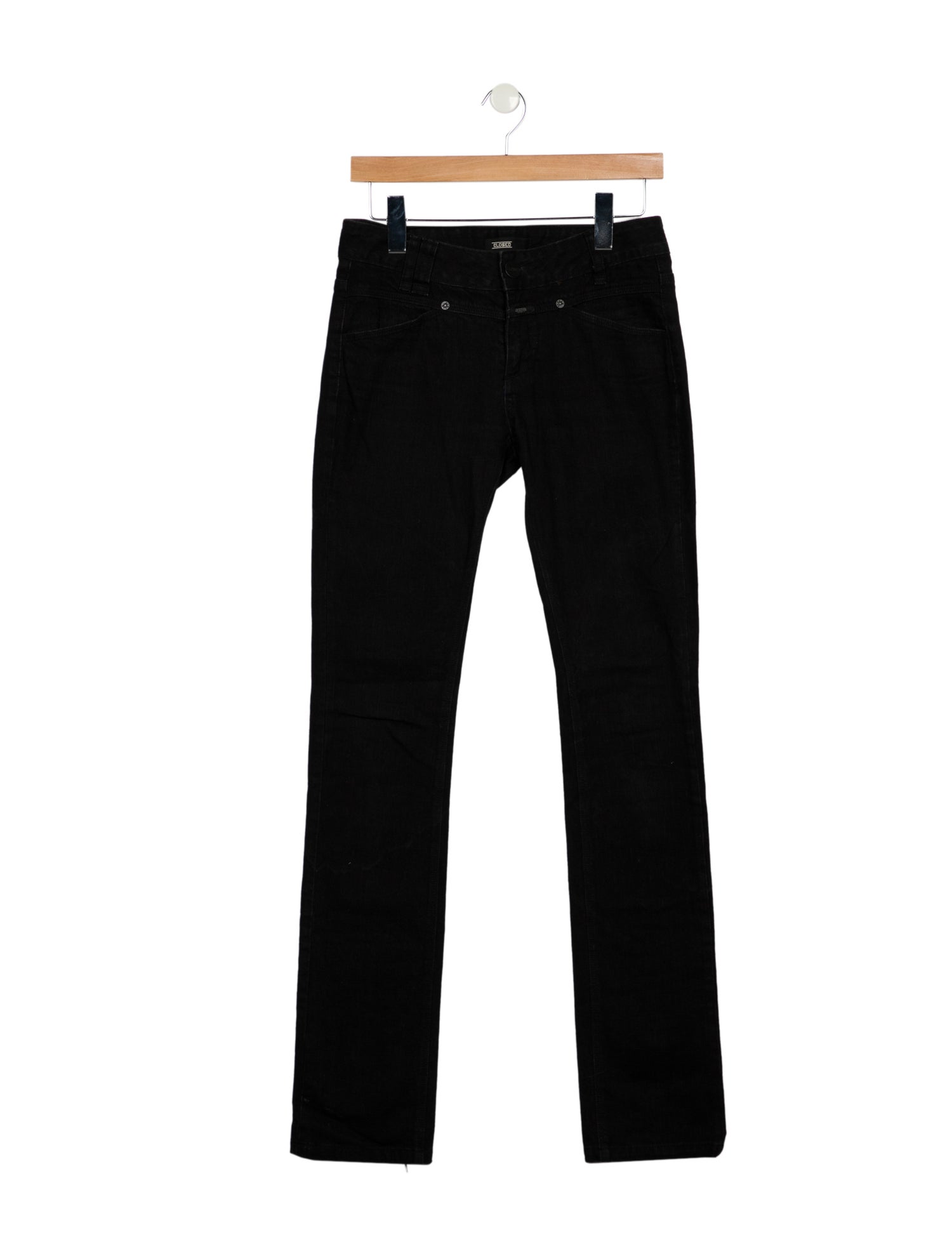 Closed Mid-Rise Straight Leg Jeans