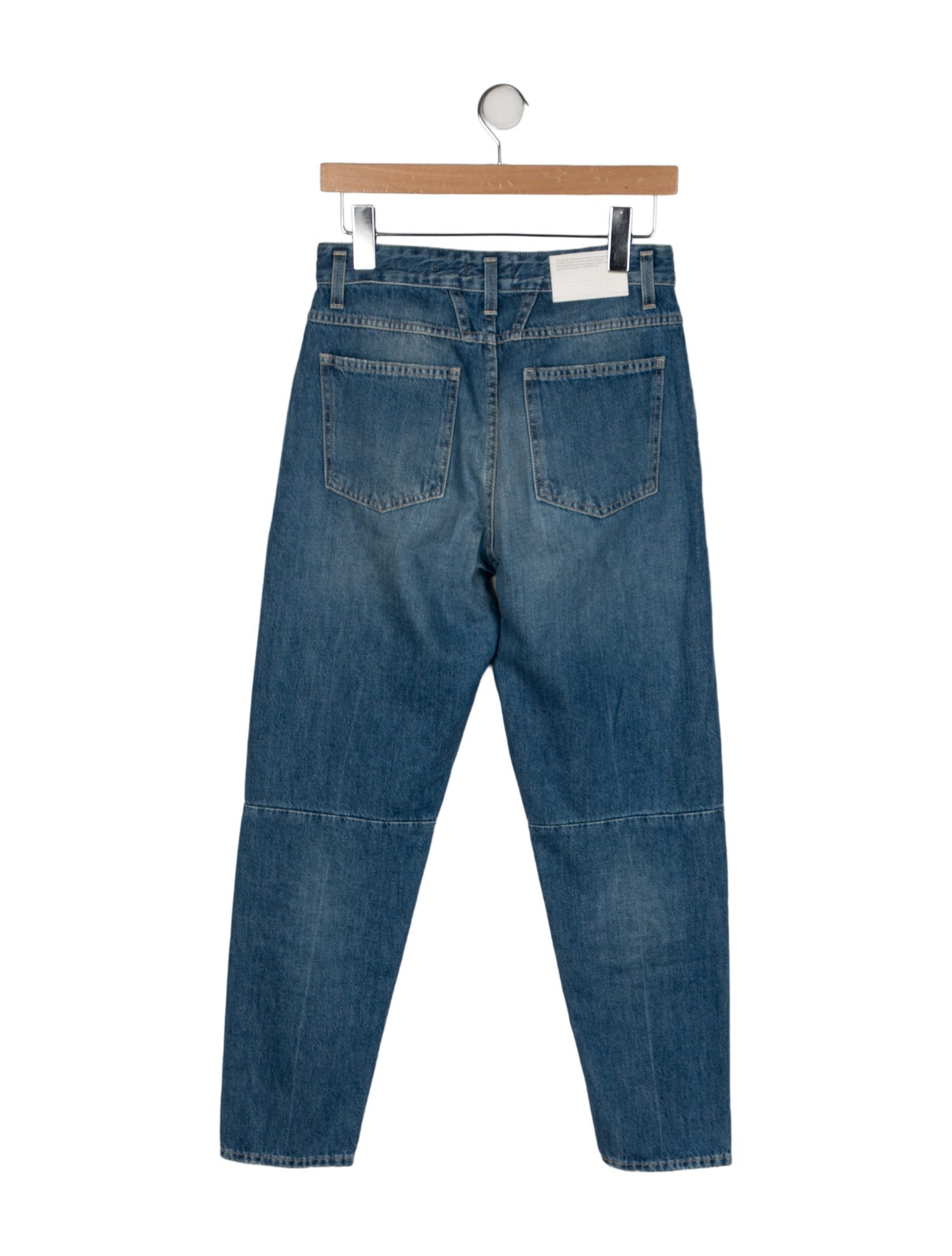 Closed High-Rise Straight Leg Jeans