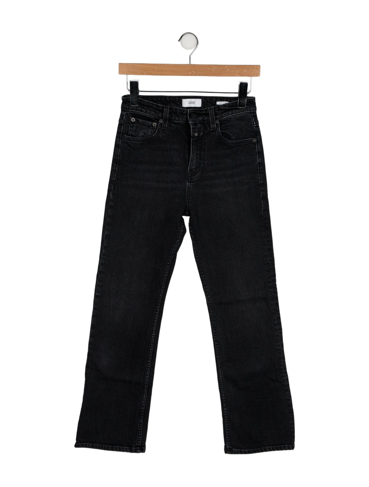 Closed High-Rise Straight Leg Jeans